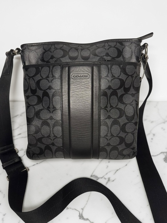 Coach Other - Coach Black and Gray messenger Bag